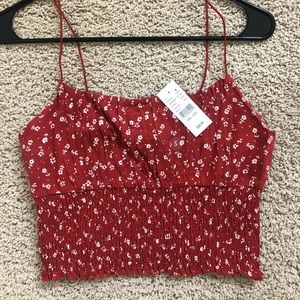 LA Hearts Smocked Bodice Cami Top